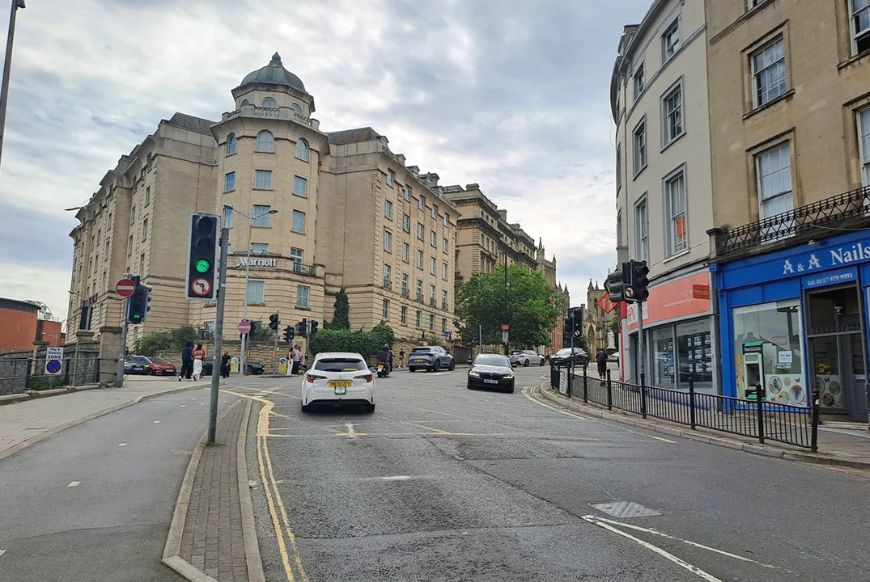 College Green and Anchor Road junction 